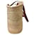 Céline CELINE Großer Triomphe Korb aus Raffia x Leder - Ansicht 2
