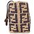 Fendi Roll Small Raffia Tote Bag Braun - Ansicht 3