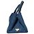 Prada Denim Canapa Tote Bag Dunkelblau - Ansicht 3