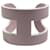 Hermès Hermes Ano Bangle in Pink and White  - view 1