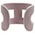 Hermès Hermes Ano Bangle in Pink and White  - view 4