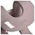 Hermès Hermes Ano Bangle in Pink and White  - view 5