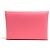 Hermès Monedero Hermes de piel Epsom Rosa - vista 3