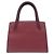 Borsa Prada in pelle Saffiano rosso vino Bordò