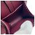 Borsa Prada in pelle Saffiano rosso vino Bordò - vista 11