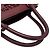 Borsa Prada in pelle Saffiano rosso vino Bordò - vista 7
