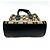 Borsa Tote Loewe Anagram Nero Beige - vista 4