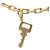 Portachiavi Louis Vuitton Monogram Gold D'oro - vista 9
