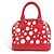Borsa a tracolla Louis Vuitton Yayoi Kusama Epi Infinity Dot Polka Alma BB Bianco Rosso - vista 2