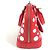 Borsa a tracolla Louis Vuitton Yayoi Kusama Epi Infinity Dot Polka Alma BB Bianco Rosso - vista 4