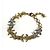 Bracciale con ciondolo Chanel B26P CC Coco Mark Argento D'oro