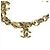 Bracciale con ciondolo Chanel B26P CC Coco Mark Argento D'oro - vista 11