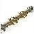 Bracciale con ciondolo Chanel B26P CC Coco Mark Argento D'oro - vista 4