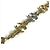 Bracciale con ciondolo Chanel B26P CC Coco Mark Argento D'oro - vista 6