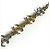 Bracciale con ciondolo Chanel B26P CC Coco Mark Argento D'oro - vista 7