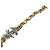 Bracciale con ciondolo Chanel B26P CC Coco Mark Argento D'oro - vista 8
