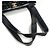 Borsa a tracolla Chanel Vintage Camellia Nero - vista 10