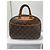 Louis Vuitton Monogram Canvas Keepall Bandouliere 45 Marrone Monogramma - vista 2