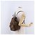 Zaino BOTTEGA VENETA Nylon Brown Gold Auth bs36573 Marrone D'oro - vista 25