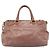 Borsa a mano PRADA in pelle 2way Pink Gold Auth 195564A Rosa D'oro - vista 3