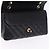 Borsa a tracolla CHANEL Chain Matelasse Pelle Caviar Nero Oro CC Auth ka5697SAM D'oro - vista 17
