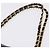 Borsa a tracolla CHANEL Chain Matelasse Pelle Caviar Nero Oro CC Auth ka5697SAM D'oro - vista 8