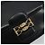Céline Borsa a tracolla CELINE in pelle nera e oro Auth 194301 Nero D'oro - vista 14