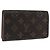 LOUIS VUITTON Monogram Porte Monnaie Billets Tresor Wallet M61730 Auth 194487A Monogramma