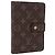 LOUIS VUITTON Monogram Porto Papie Zip Wallet M61207 LV Auth 194469A Monogramma