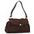 Céline Borsa a mano CELINE Nylon Brown Gold Auth 196564 Marrone D'oro
