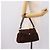 Céline Borsa a mano CELINE Nylon Brown Gold Auth 196564 Marrone D'oro - vista 20
