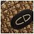 Borsa a tracolla Christian Dior Trotter Canvas Marrone Oro Auth bs36727 D'oro - vista 15