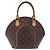 Borsa a mano LOUIS VUITTON Monogram Ellipse PM M51127 LV Auth 193395 Monogramma - vista 2