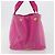 Borsa PRADA Canapa MM Canvas Rosa Oro Auth 194294 D'oro - vista 5