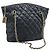 CHANEL Matelasse Chain Schultertasche aus Lammleder Schwarz Gold CC Auth bs36768 Golden