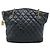 CHANEL Matelasse Chain Schultertasche aus Lammleder Schwarz Gold CC Auth bs36768 Golden - Ansicht 2