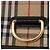 Borsa a tracolla BURBERRY Nova Check Canvas Beige Gold Auth ka5594 D'oro - vista 15
