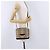 Borsa a tracolla BURBERRY Nova Check Canvas Beige Gold Auth ka5594 D'oro - vista 24