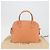 Céline Borsa a mano CELINE in pelle 2way Arancione Tono Oro Auth 195791A - vista 26