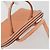 Céline Borsa a mano CELINE in pelle 2way Arancione Tono Oro Auth 195791A - vista 6