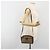 Bolso GUCCI GG Supreme Web Sherry Line PVC Beige Oro 116 02 089 Auth 195675 Dorado - vista 22