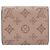 LOUIS VUITTON Mahina Portefeuille Iris Compact Wallet Pink M82757 Auth 194235A Rosa - vista 3