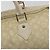 Borsa LOUIS VUITTON Monogram Mini Lin Speedy 30 White Dunne M95319 LV Auth 193401 Bianco - vista 16