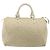 Borsa LOUIS VUITTON Monogram Mini Lin Speedy 30 White Dunne M95319 LV Auth 193401 Bianco - vista 2