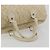 Borsa LOUIS VUITTON Monogram Mini Lin Speedy 30 White Dunne M95319 LV Auth 193401 Bianco - vista 7