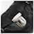 Bolso de hombro PRADA de piel negro plata Auth 195224V - vista 15