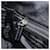 Bolso de hombro PRADA de piel negro plata Auth 195224V - vista 21