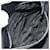 Bolso de hombro PRADA de piel negro plata Auth 195224V - vista 22