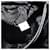 Bolso de hombro PRADA de piel negro plata Auth 195224V - vista 24