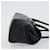 Bolso de hombro PRADA de piel negro plata Auth 195224V - vista 4